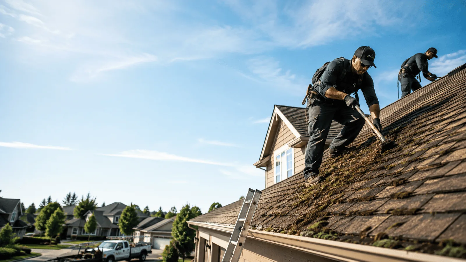 Roof Moss Removal in Fallbrook, CA near me